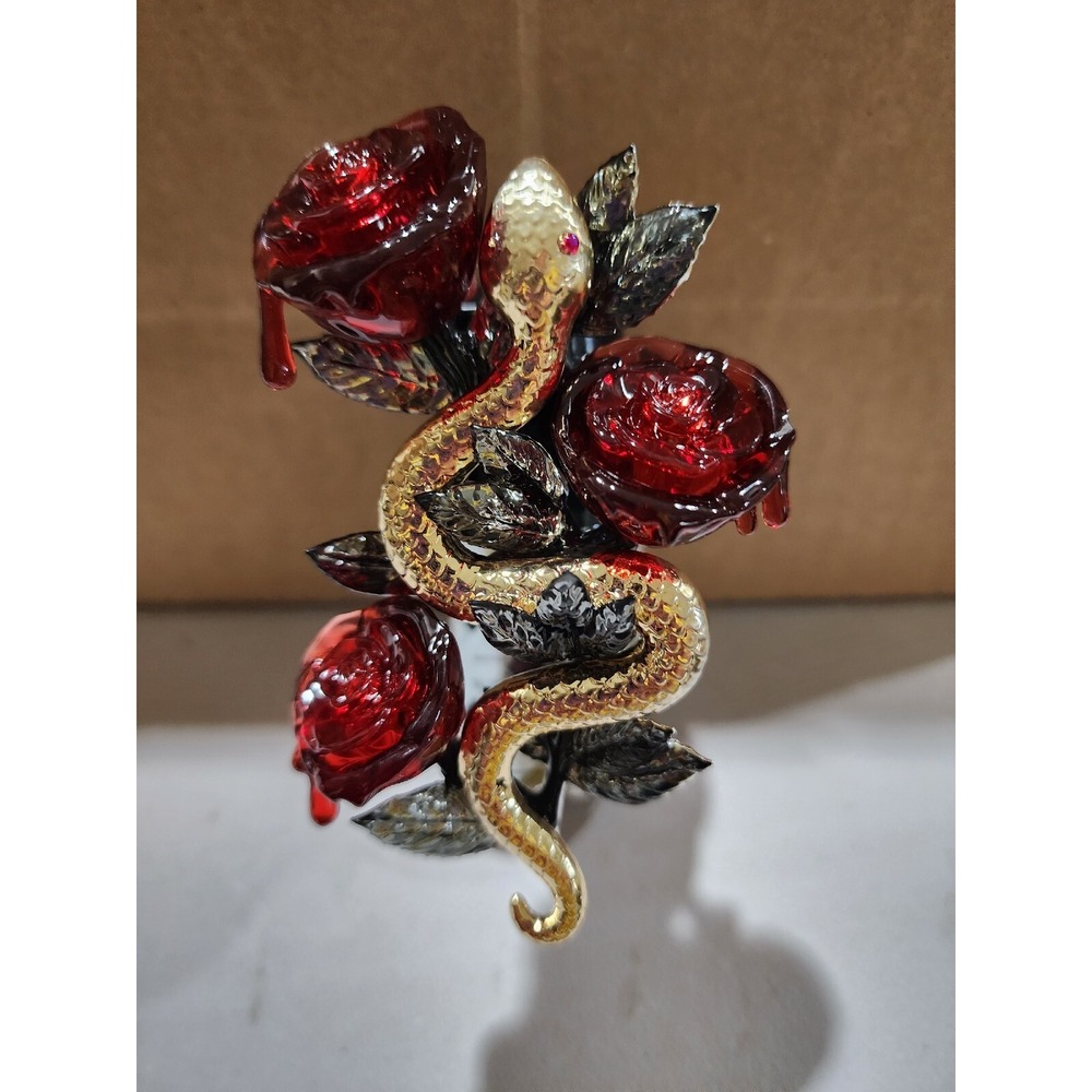 Bath Body Works Snake With Roses Wallflower Plug Halloween 2023 NWT